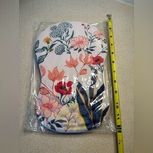 Floral Ergonomic Mouse Pad with Wrist Support